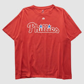 Philadelphia Phillies Majestic 2000s T-shirt - MLB T-shirts