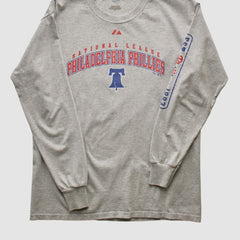 Philadelphia Phillies Majestic 2000s Long Sleeve T-shirt - MLB T-shirts