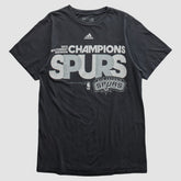 Black San Antonio Spurs 2012 T-shirt | NBA