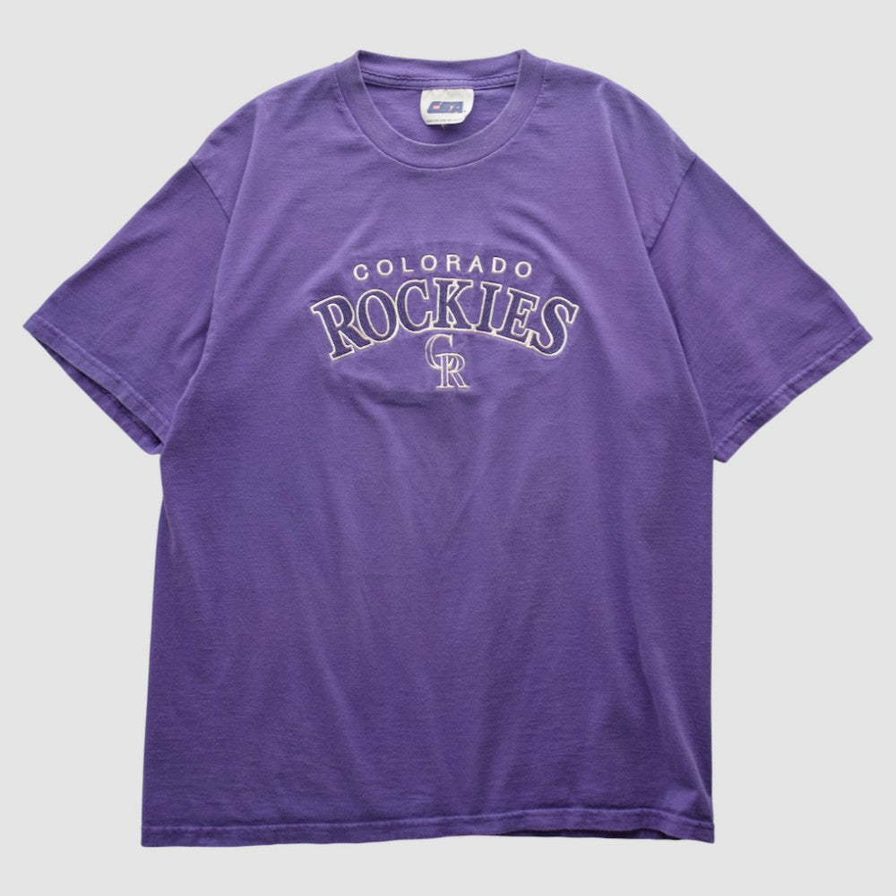 Colorado Rockies CSA 2000s T-shirt - MLB T-shirts