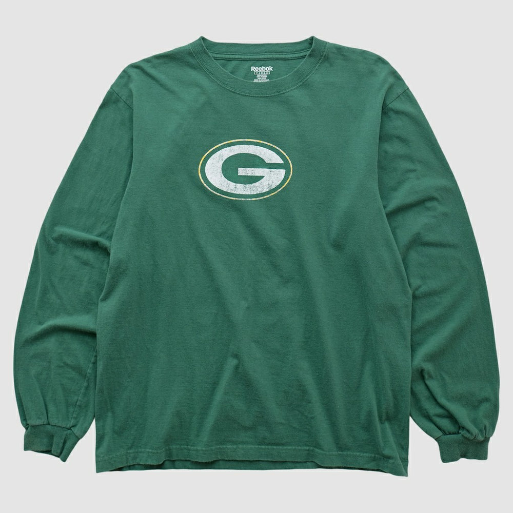 Green Bay Packers Reebok 2000s Long Sleeve T-shirt | NFL Hot
