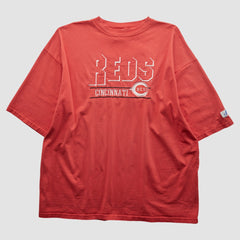 Cincinnati Reds Logo Athletic 90s T-shirt - MLB T-shirts