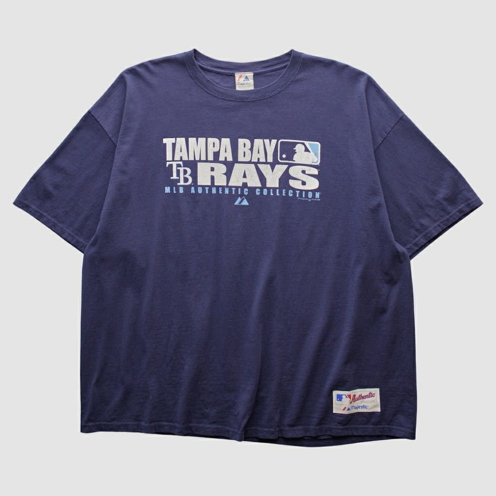 Tampa Bay Rays Majestic 2000s T-shirt - MLB T-shirts