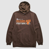 Cleveland Browns Reebok 2000s Hooded Pullover Sweatshirt | NFL Hot