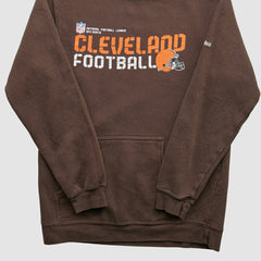 Cleveland Browns Reebok 2000s Hooded Pullover Sweatshirt | NFL Hot