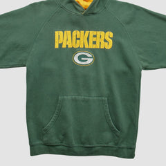Green Bay Packers Reebok 2000s Hooded Pullover Sweatshirt | NFL New