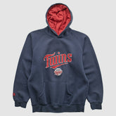 Minnesota Twins Majestic 2000s Hooded Pullover Sweatshirt - MLB Pullover
