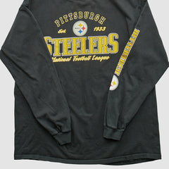 Pittsburgh Steelers NFL 2000s Long Sleeve T-shirt | NFL Discount