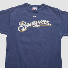Milwaukee Brewers Majestic 2008 T-shirt - MLB T-shirts