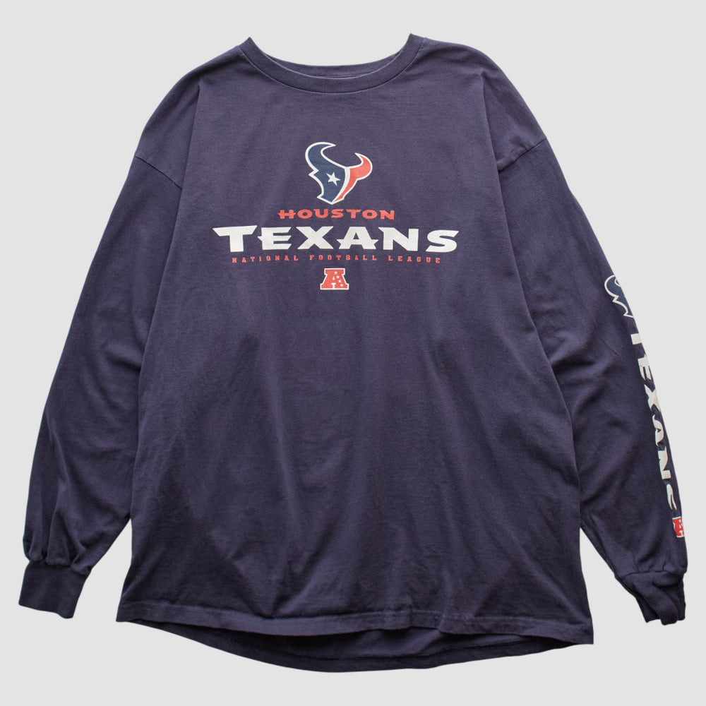 Houston Texans NFL 2000s Long Sleeve T-shirt | NFL Outlet