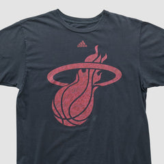 Navy Miami Heat 2010s T-shirt | NBA