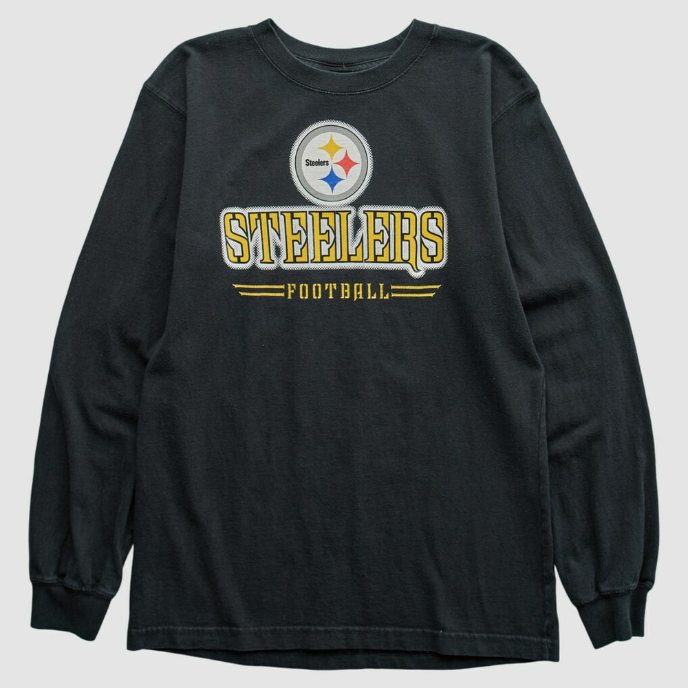 Pittsburgh Steelers Reebok 2000s Long Sleeve T-shirt | NFL Hot