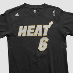 Black Miami Heat 2010s T-shirt | NBA