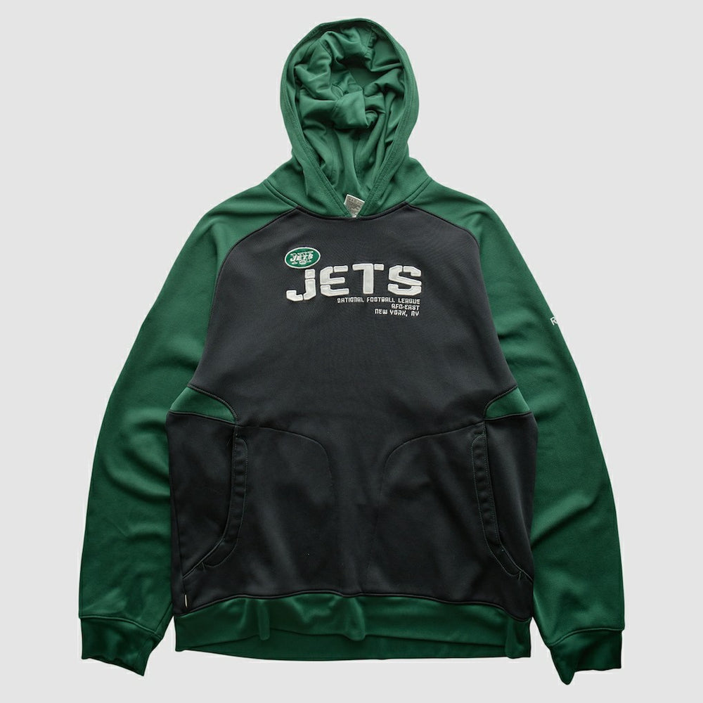 New York Jets Reebok 2010s Hooded Pullover Sweatshirt | NFL Sale