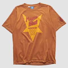 Orange Miami Heat 2010s T-shirt | NBA