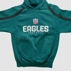 Philadelphia Eagles Reebok 2000s Hooded Pullover Sweatshirt | NFL Outlet