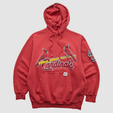 St. Louis Cardinals Stitches 2000s Hooded Pullover Sweatshirt - MLB Pullover