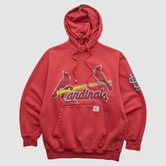 St. Louis Cardinals Stitches 2000s Hooded Pullover Sweatshirt - MLB Pullover