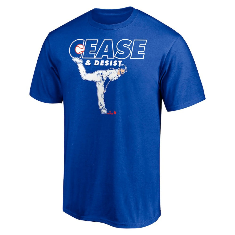 Dylan Cease Toronto Blue Jays BreakingT Unisex Cease And Desist T-Shirt - MLB T-shirts