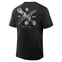 Black Brooklyn Nets SOS T-Shirt | NBA