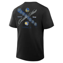 Black Golden State Warriors SOS T-Shirt sale | NBA