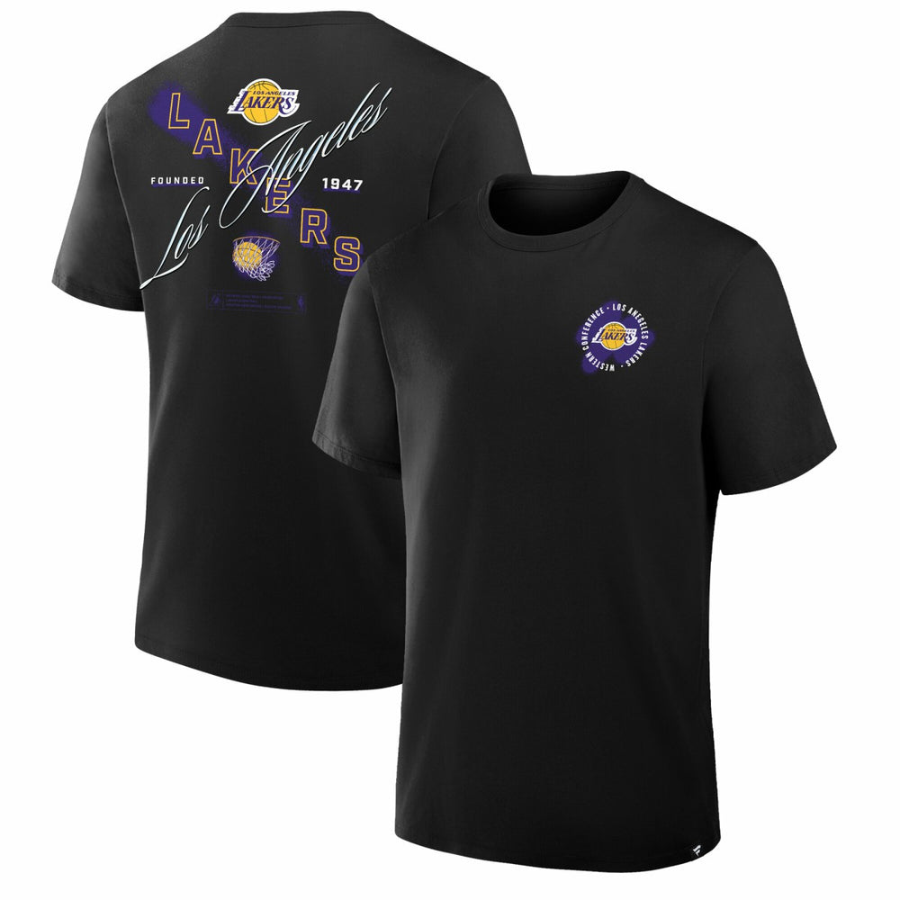 Black Los Angeles Lakers SOS T-Shirt | NBA