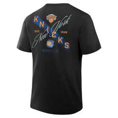 Black New York Knicks SOS T-Shirt | NBA