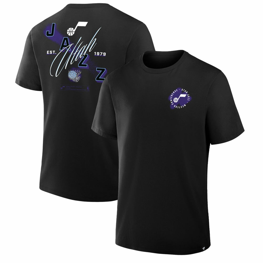 Black Utah Jazz SOS T-Shirt | NBA