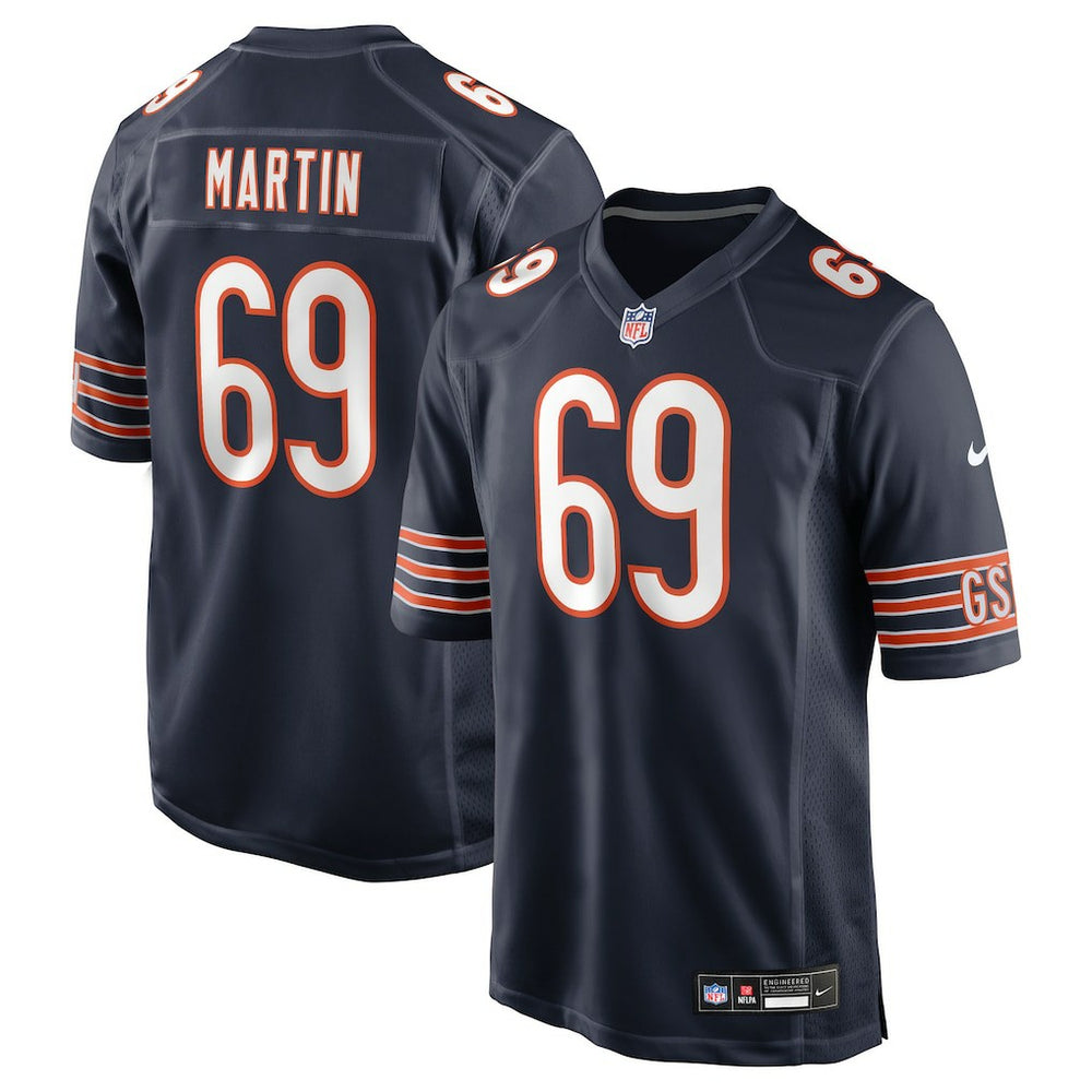 Chicago Bears Jeremiah Martin Team Game Jersey | NFL New