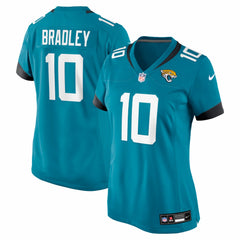 Jacksonville Jaguars Carter Bradley Women's Team Game Jersey | NFL US