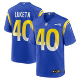 Los Angeles Rams Jesse Luketa Team Game Jersey | NFL Online