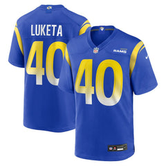 Los Angeles Rams Jesse Luketa Team Game Jersey | NFL Online