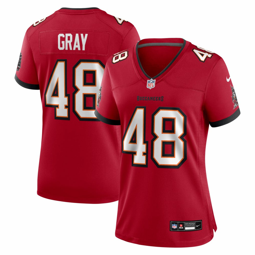 Tampa Bay Buccaneers JT Gray Women's Team Game Jersey | NFL US