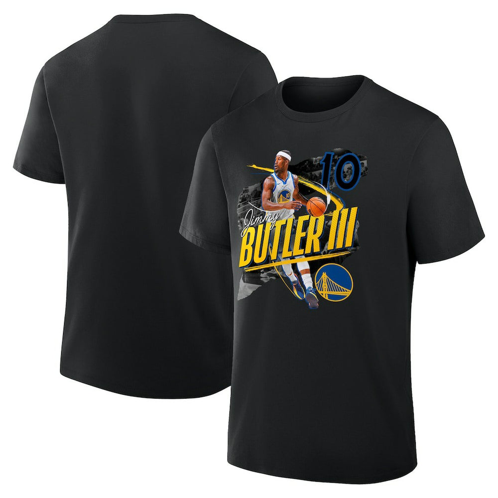Black Jimmy Butler III Golden State Warriors Start of Season T-Shirt sale | NBA