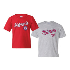 Washington Nationals Soft as a Grape Youth 2-Pack Logo T-Shirt Set - MLB T-shirts