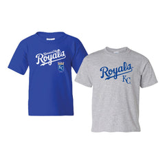 Kansas City Royals Soft as a Grape Youth 2-Pack Logo T-Shirt Set - MLB T-shirts