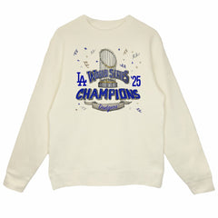 Los Angeles Dodgers Tiny Turnip Women's 2025 World Series Champions Parade Sweatshirt - MLB Sweatshirts