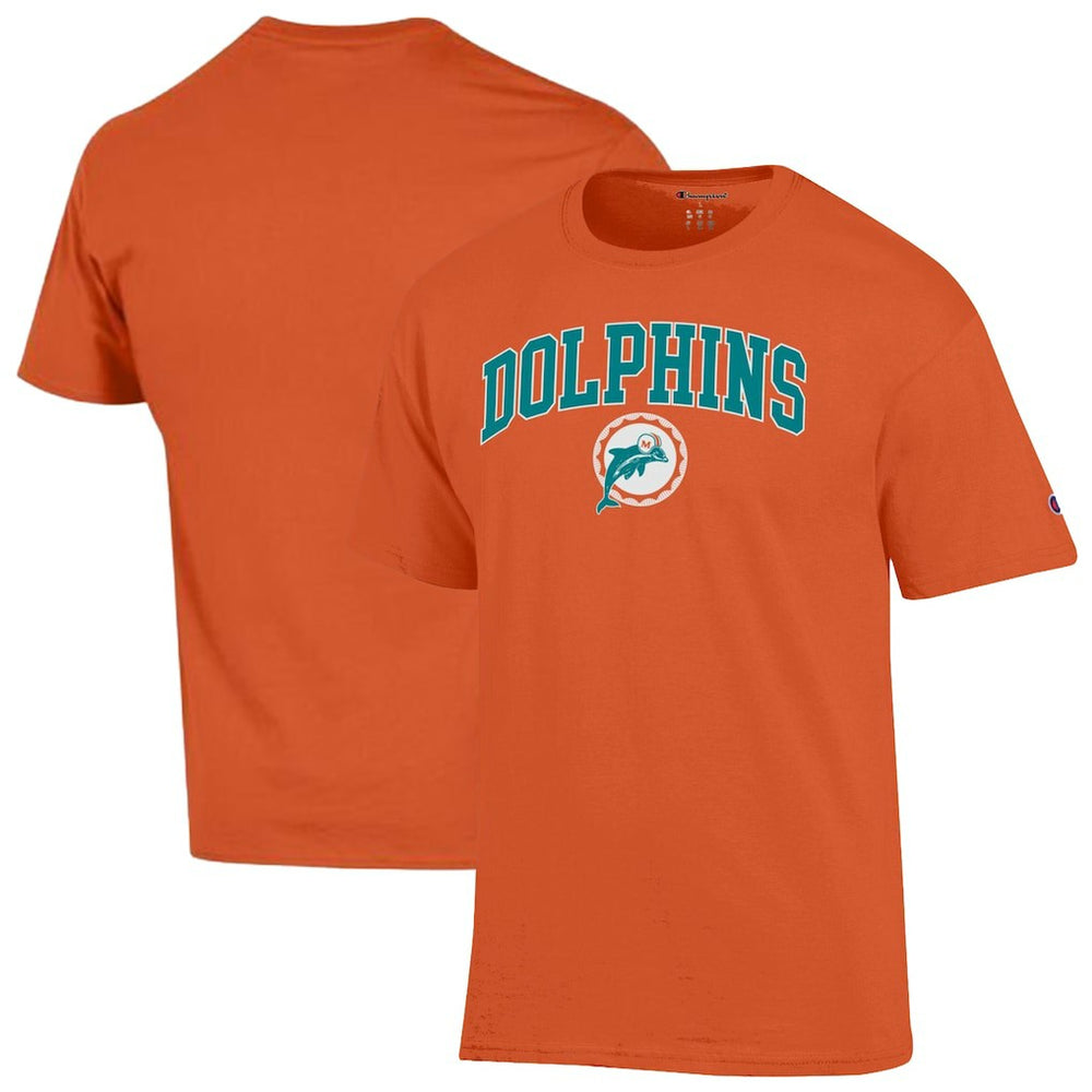 Miami Dolphins Arch Over Logo T-Shirt | NFL Sale