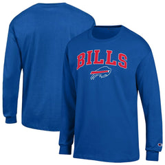 Buffalo Bills Arch Over Logo Long Sleeve T-Shirt | NFL On sale
