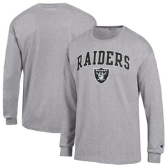 Las Vegas Raiders Arch Over Logo Long Sleeve T-Shirt | NFL Outlet