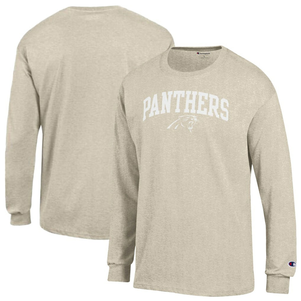 Carolina Panthers White Ink Jersey Long Sleeve T-Shirt | NFL Hot