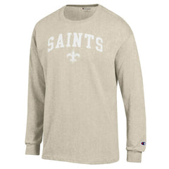 New Orleans Saints White Ink Jersey Long Sleeve T-Shirt | NFL On sale