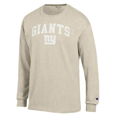 New York Giants White Ink Jersey Long Sleeve T-Shirt | NFL Outlet