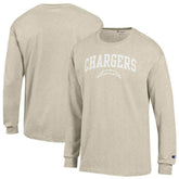 Los Angeles Chargers White Ink Jersey Long Sleeve T-Shirt | NFL Hot