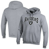 Las Vegas Raiders Powerblend Arch over Logo Hoodie | NFL US