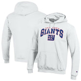 New York Giants Powerblend Arch over Logo Hoodie | NFL Discount