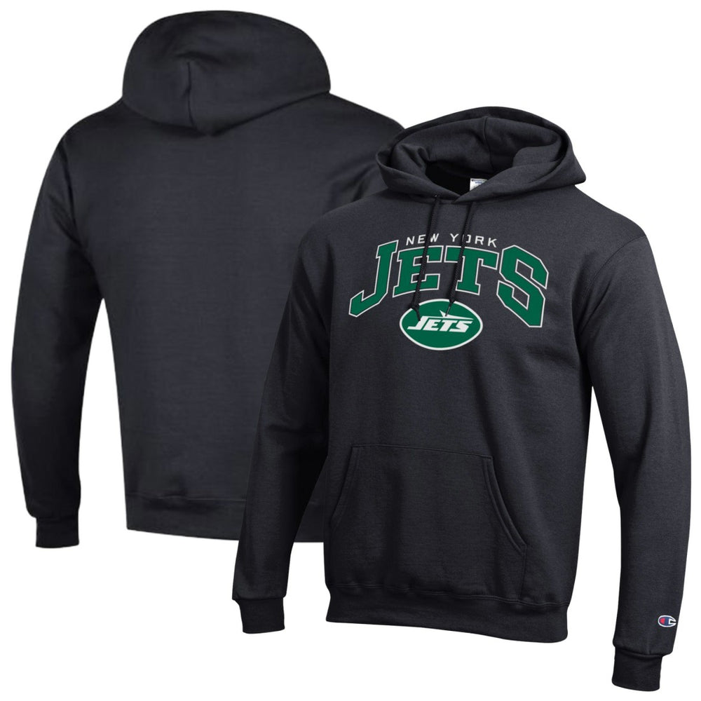 New York Jets Powerblend Arch over Logo Hoodie | NFL Online