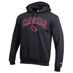 Arizona Cardinals Powerblend Arch over Logo Hoodie | NFL Discount