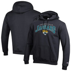 Jacksonville Jaguars Powerblend Arch over Logo Hoodie | NFL Outlet