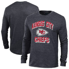 Kansas City Chiefs Ultimate Tri-Blend Long Sleeve T-Shirt | NFL Hot